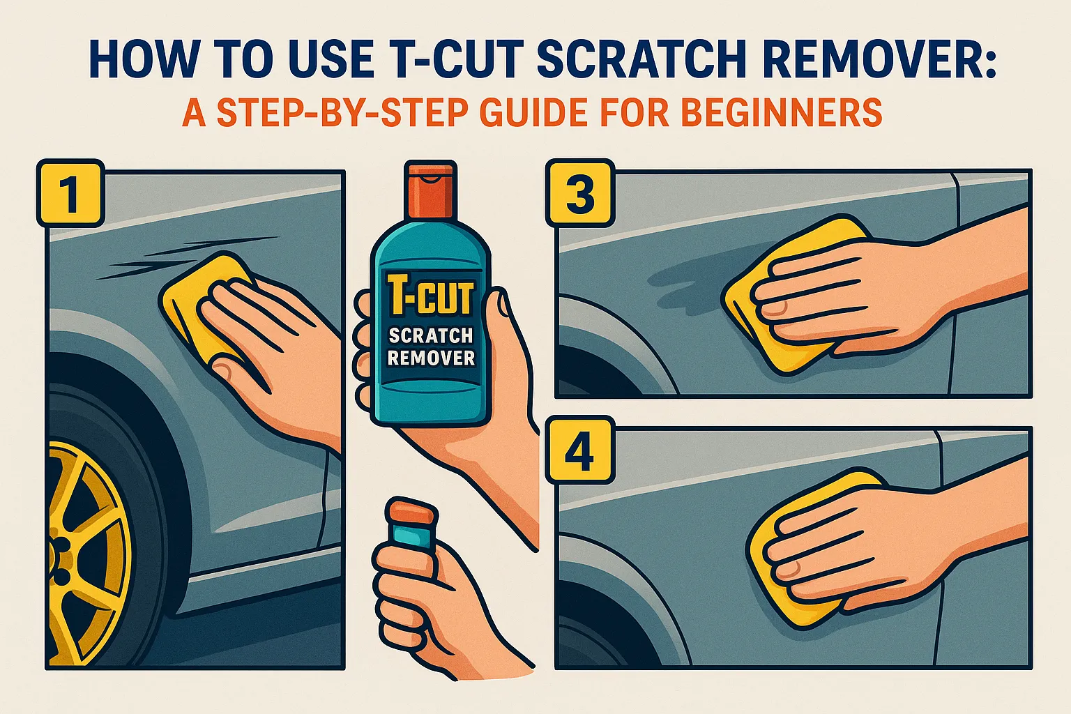 How to Use T-Cut Scratch Remover: A Step-by-Step Guide for Beginners